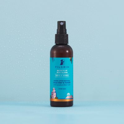 Pilgrim: White Lotus Natural Face Mist & Toner with Camellia & Witch Hazel - 100ml