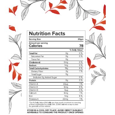Nectar Superfoods: Freeze Dried Apple Cubes - 20gm