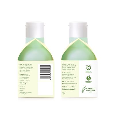 Plum: Avocado Baby Massage Oil - 100ml