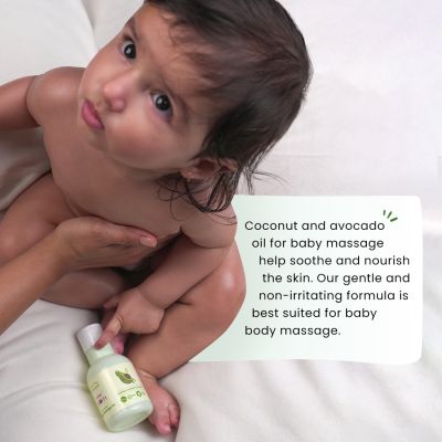Plum: Avocado Baby Massage Oil - 100ml