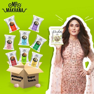 Mr. Makhana: Cream & Onion - 6X27.5gm