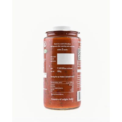 The Gourmet Jar: Classic Pizza Sauce - 390gm