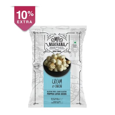 Mr. Makhana: Cream & Onion - 6X27.5gm
