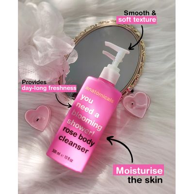 Anatomicals: Rose Body Cleanser - 300ml
