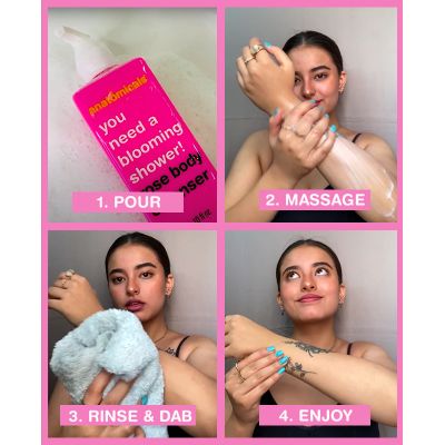 Anatomicals: Rose Body Cleanser - 300ml