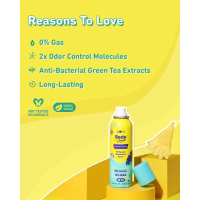 Plum: BodyLovin' Hawaiian Rumba Perfumed Deodorant Spray - 100ml