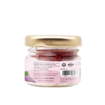 jivika naturals: Kashmir Kesar Saffron - 1 gm