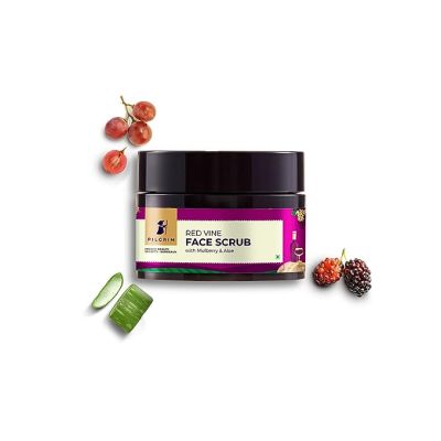 Pilgrim: Red Vine Face Scrub - 50gm
