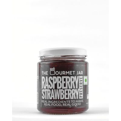 The Gourmet Jar: Raspberry Strawberry Preserve - 230gm
