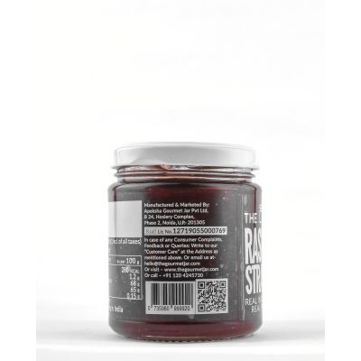 The Gourmet Jar: Raspberry Strawberry Preserve - 230gm