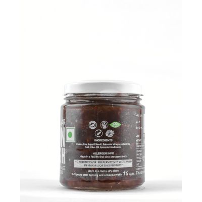 The Gourmet Jar: Spicy Onion Relish - 210gm