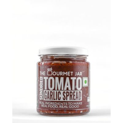 The Gourmet Jar: Sundried Tomato Garlic Spread (with Naga Chilli) - 190gm