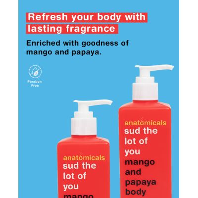 Anatomicals: Mango & Papaya Body Cleanser - 300ml