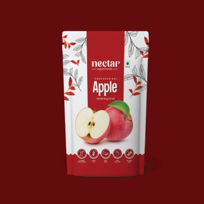Nectar Superfoods: Freeze Dried Apple Cubes - 20gm