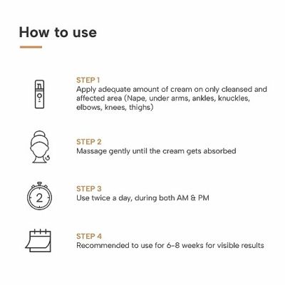 Dermatouch: Bye Bye Nigricans Cream - 30gm