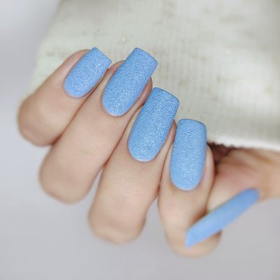 Silver Dollar: Candy-Sugar Crush Nail Lacquer Hope - Dark Blue - 8ml