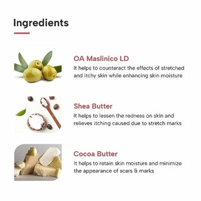 Dermatouch: Bye Bye Stretch Mark Cream - 70gm
