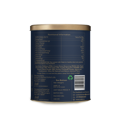 Nutki: French Onion Makhana - Tin - 50gm