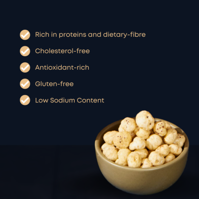 Nutki: French Onion Makhana - Tin - 50gm