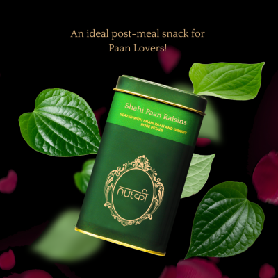 Nutki: Shahi Paan Raisin - Tin - 150gm