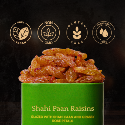 Nutki: Shahi Paan Raisin - Tin - 150gm