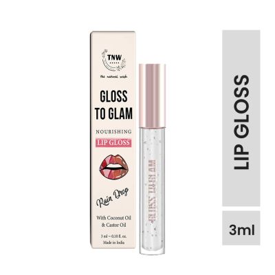 TNW - The Natural Wash: Gloss To Glam Nourishing Lip Gloss - Raindrop - 3ml