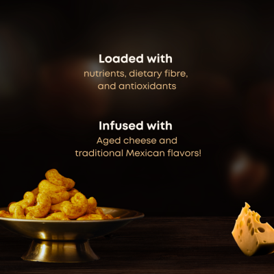 Nutki: Mini Gourmet Treat (Mexican Salsa Cashews) - 35gm (Pack of 3)