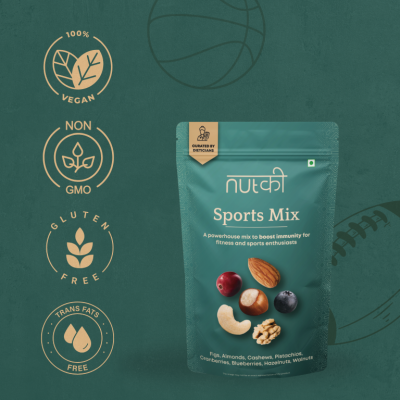 Nutki: Sports Mix - 200gm
