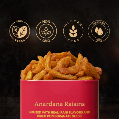 Nutki: Anardana Raisin - Tin - 150gm