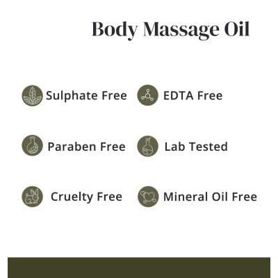 The Hemp Chapter: Body massage oil - 459gm