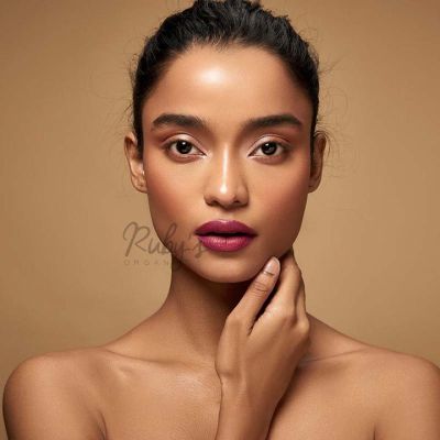 Ruby's Organics: Lipstick Plum - 3.7gm