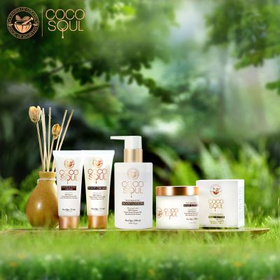Coco Soul: Body Lotion , With Coconut & Ayurveda , Paraben & Mineral Oil Free - 200ml