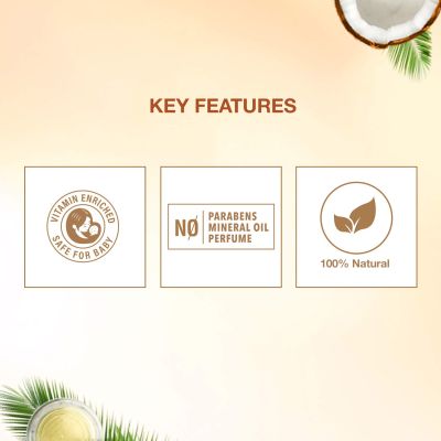 Coco Soul: Multipurpose Oil for Skin, Hair & Baby Massage - 150ml