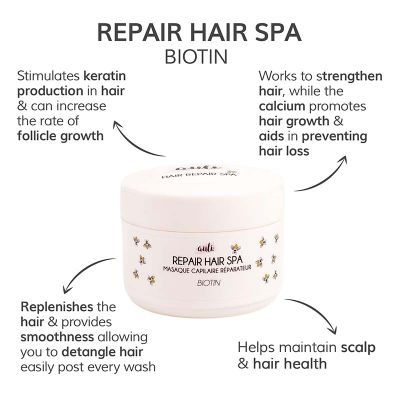 AULI: Repair Hair Spa - Damage Reversing Mask - 200 gm