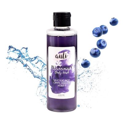 AULI: Cooling Blueberry Body Wash - 220ml