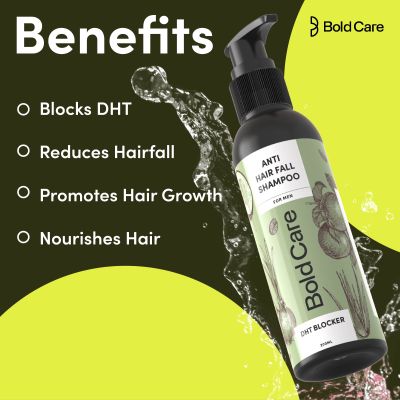 Bold Care: Dht Blocker Shampoo - Reduce Hair Fall & Improve Hair Health - 200ml