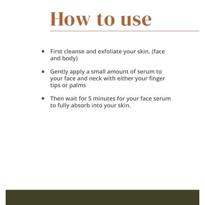 The Hemp Chapter: Face Serum - 230gm