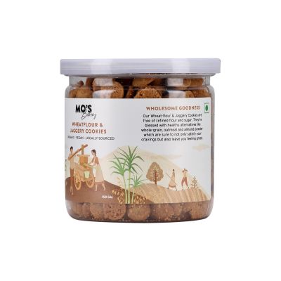 MOS Bakery: Wheatflour & Jaggery Cookies - 200 gm