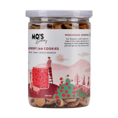 MOS Bakery: Raspberry Jam Cookies - 200gm