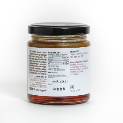 Native Tongue: Salted Caramel Sauce - 200gm