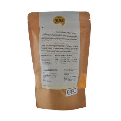 I say organic: Sesame Chikki - 150g - Pack of 2