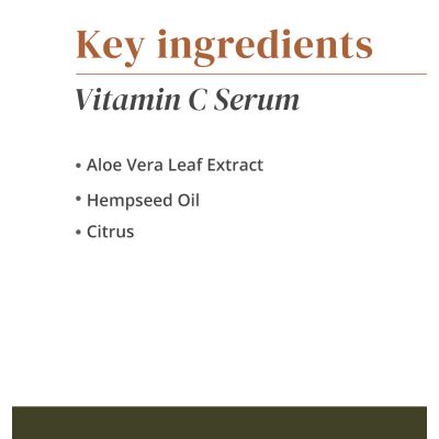 The Hemp Chapter: Vitamin C Serum - 230gm