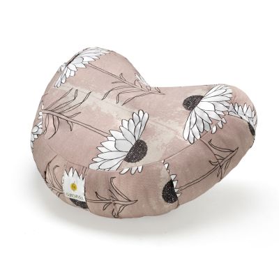 Sarveda: Crescent Zafu Meditation & Yoga Cushion - Texture