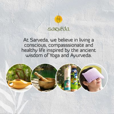 Sarveda: Organic Cotton Yoga Blanket - Natural White