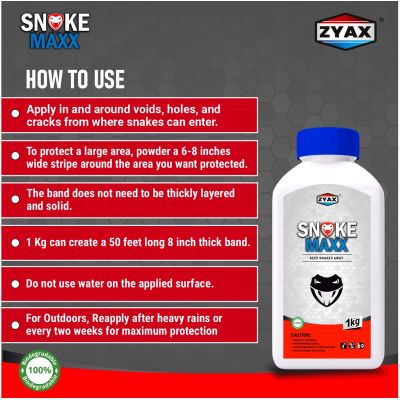 ZYAX: Snake Maxx Snake Repellent - 5kg