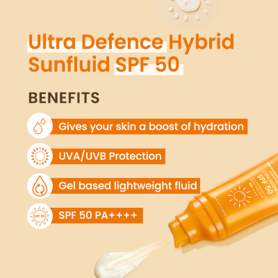 Earth Rhythm: Ultra Defence Sunscreen SPF 50 PA++++ - 50ml