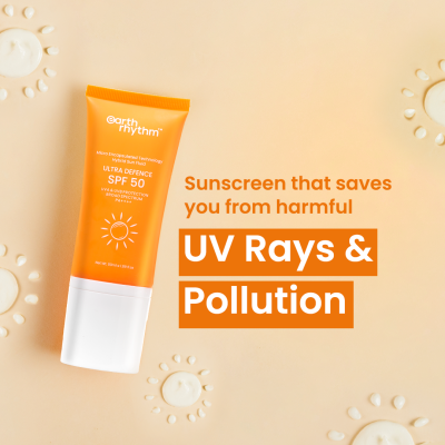 Earth Rhythm: Ultra Defence Sunscreen SPF 50 PA++++ - 50ml