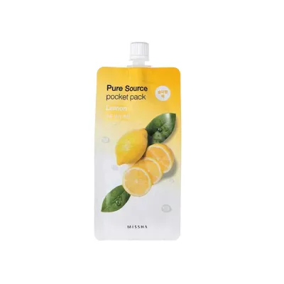 Missha: Pure Source Pocket Pack (Lemon) - 10ml