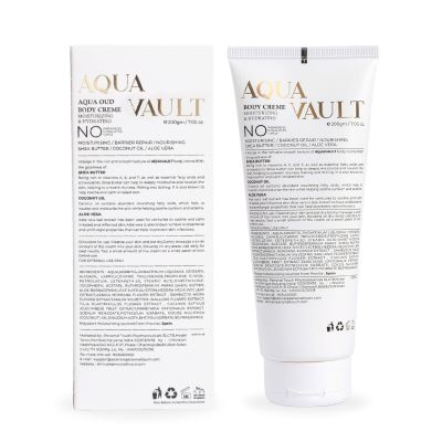 Personal Touch Skincare: Aqua Vault Aqua Oudh Body Cream - 200ml