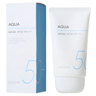 Missha: All Around Safe Block Aqua Sun Gel SPF50 PA++++ - 50ml